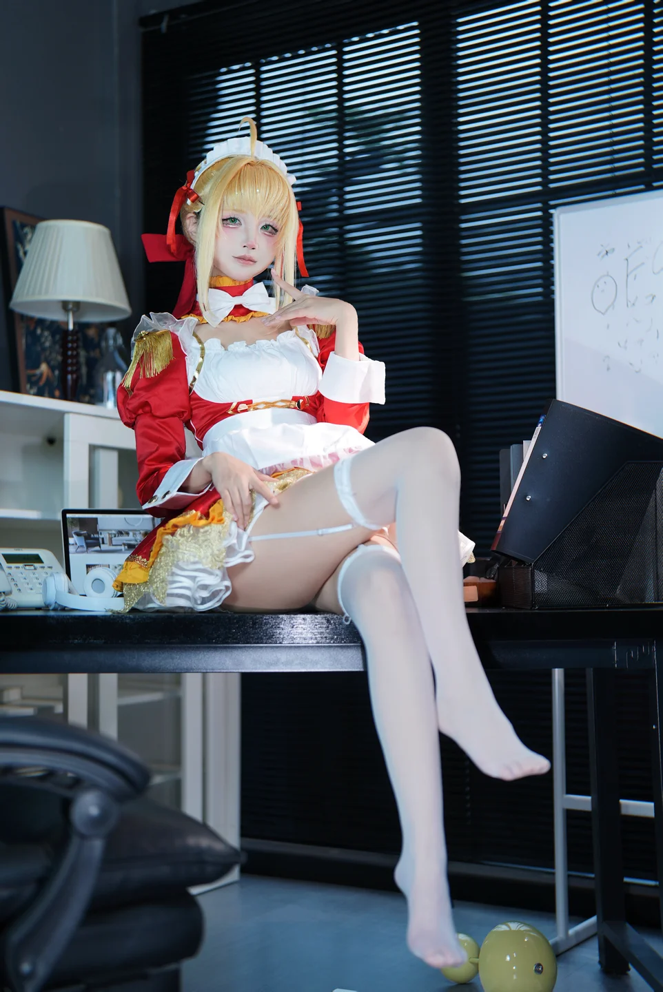 五更百鬼 - FGO：尼禄 女仆 [15P-166MB] tg@simisebaisi 【丝足阁】003.webp